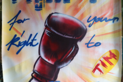Abi Banner Abi Plakat Abiturposter Tim Aulbach 2021 Fighter