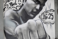 Abi Banner Abi Plakat Abiturposter Paul Exenberger Muhammad Ali 2025