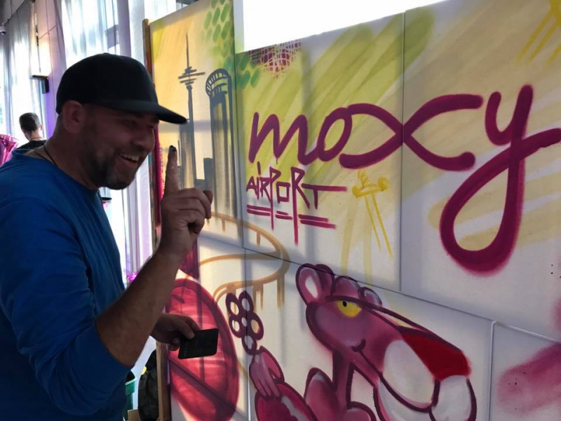 Moxy Airport Opening, 2017