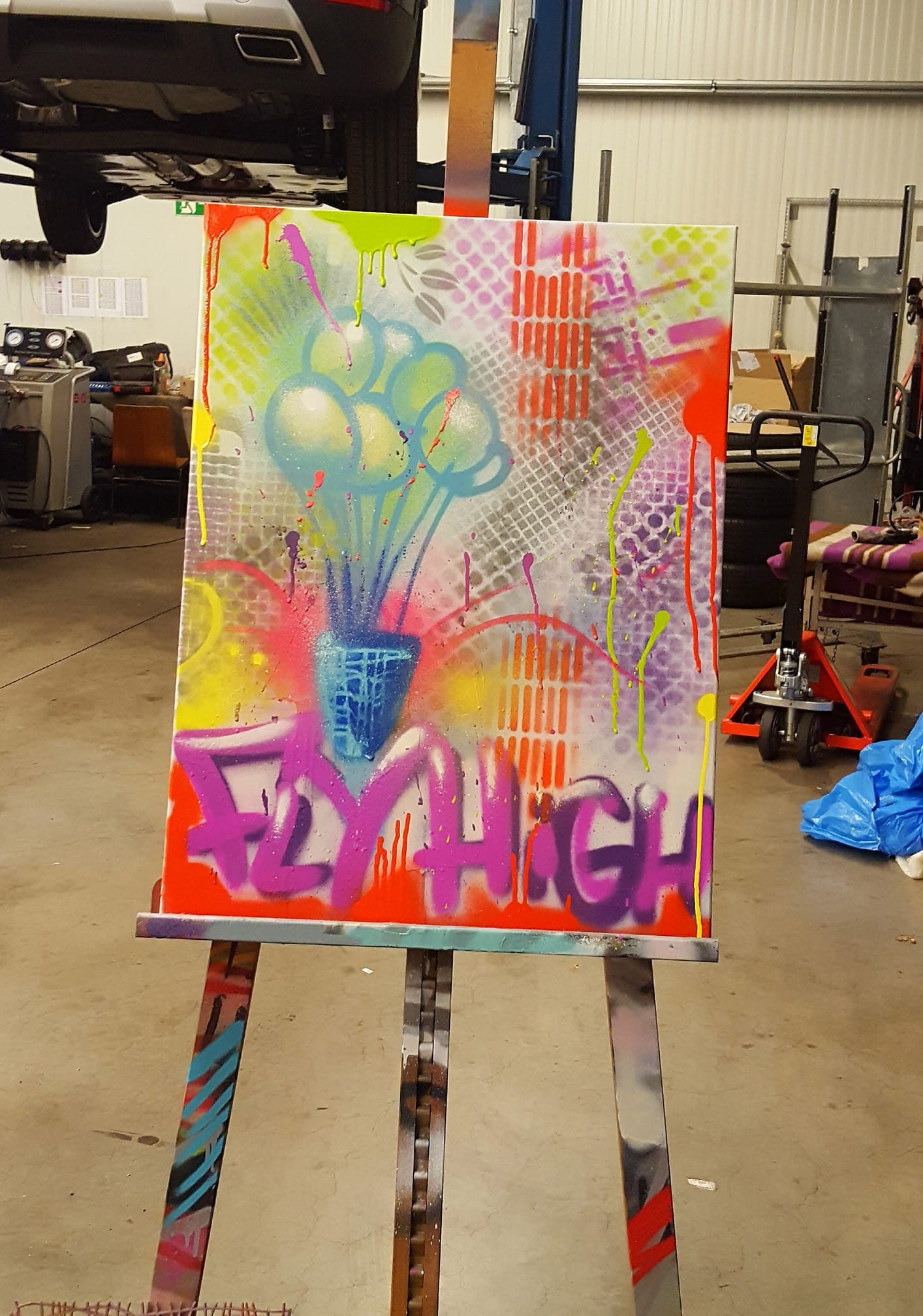 Graffiti Art Team Event Fire Eye, 151118, Atelier Bomber