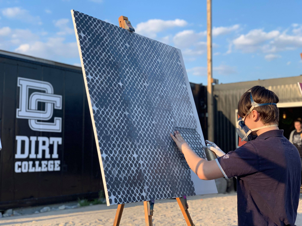 Mobiler Geburtstags Graffiti Workshop Dirt College 2019, Dietzenbach