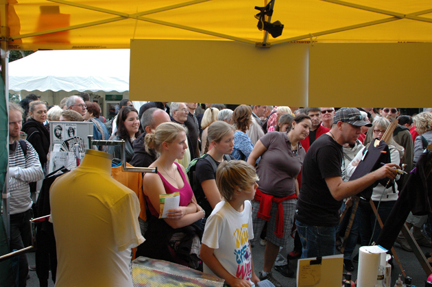 Museumsuferfest MUF Live Street Art Airbrush 2010/2011
