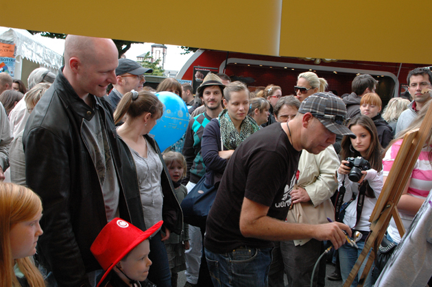 Museumsuferfest MUF Live Street Art Airbrush 2010/2011