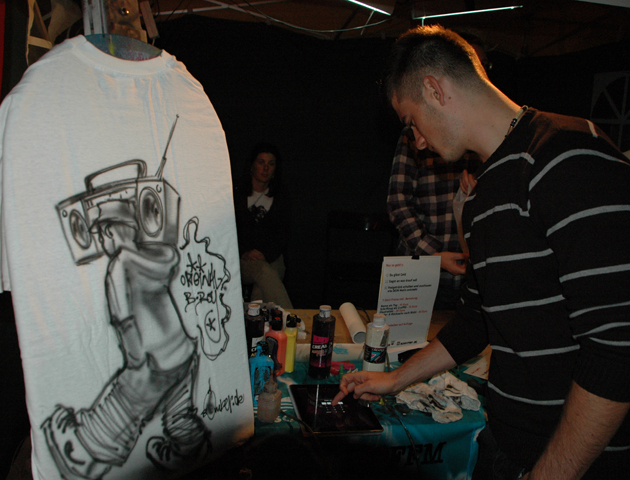 Museumsuferfest MUF Live Street Art Airbrush 2010/2011