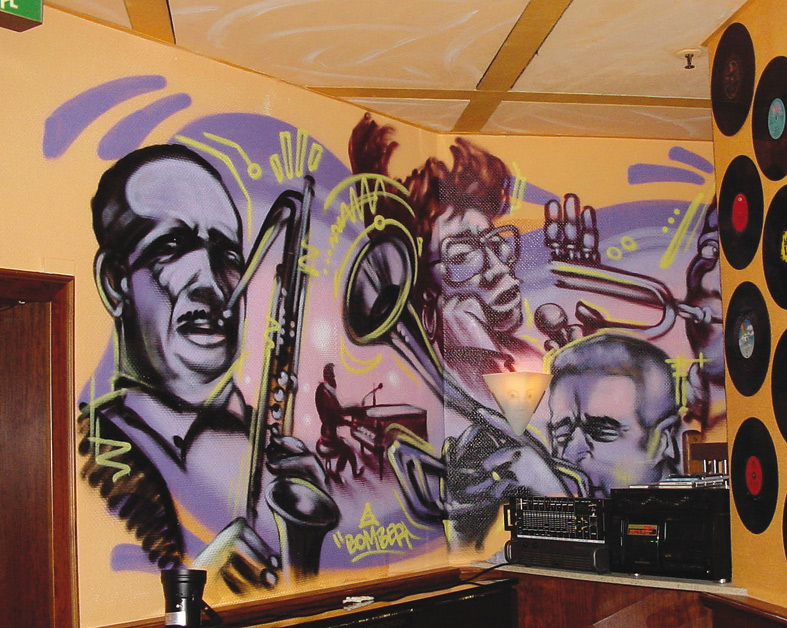 Bar New Morning, Schillerpassage Frankfurt am Main, 2003