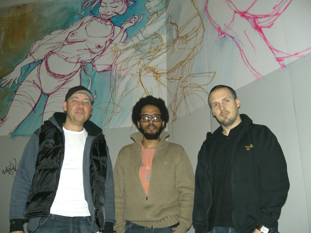 Live Graffiti your name at fair Paperworld, Frankfurt 2009