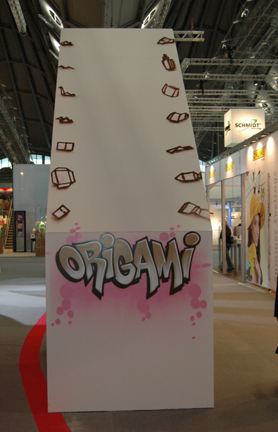 Live Graffiti your name at fair Paperworld, Frankfurt 2009