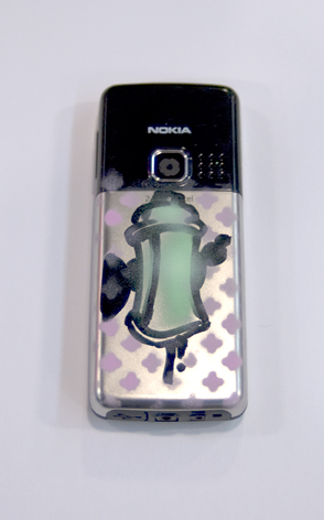 Street Art airbrushing and customizing for 37 grad and the client Canon photoprinter at Saturn Hansa Munich 2008