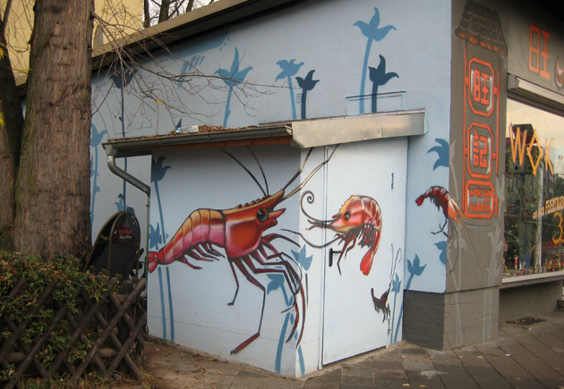 Fassade Eschersheimer Landstraße 264, Frankfurt, 2007