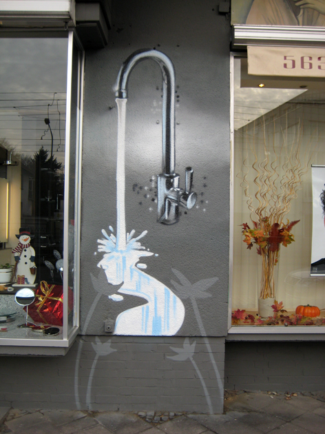 Fassade Eschersheimer Landstraße 264, Frankfurt, 2007