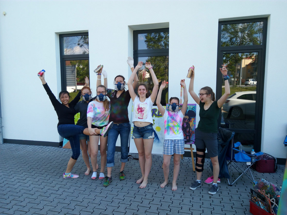 Geburtstags Graffitiworkshop