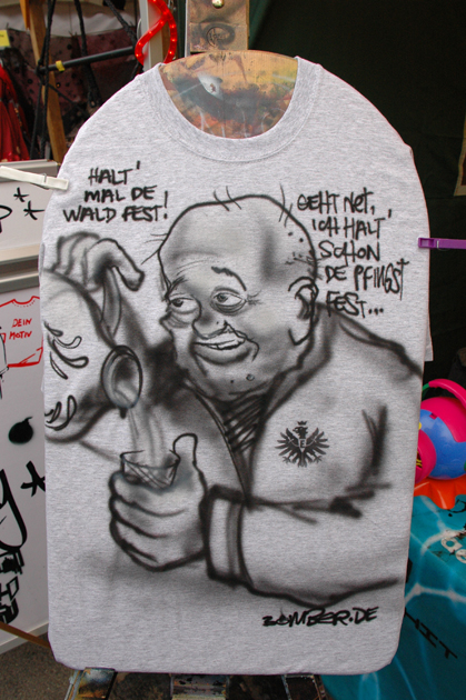 Museumsuferfest MUF Live Street Art Airbrush 2010/2011Museumsuferfest MUF Live Street Art Airbrush 2010/2011