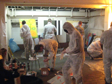 Urban Art Graffiti Workshop for Spiegel QC, 2007.