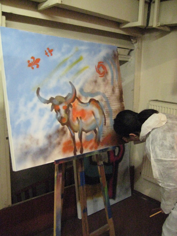 Urban Art Graffiti Workshop for Spiegel QC, 2007.