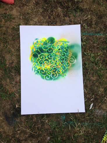 Montessori Zentrum Hofheim Graffiti Workshop 2015