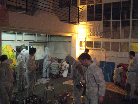 Urban Art Graffiti Workshop for Spiegel QC, 2007.