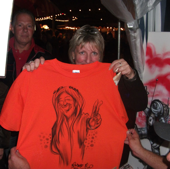 Museumsuferfest MUF Live Street Art Airbrush 2010/2011Museumsuferfest MUF Live Street Art Airbrush 2010/2011