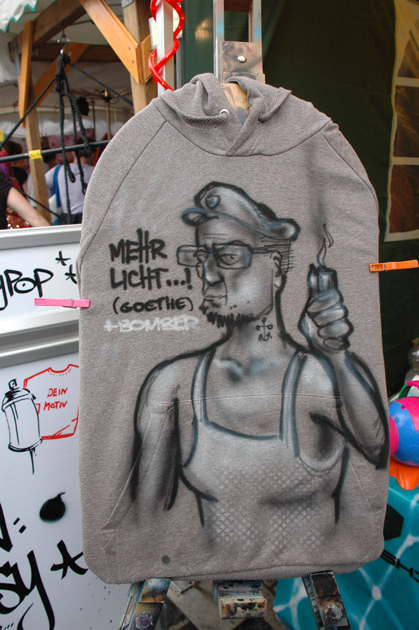 Museumsuferfest MUF Live Street Art Airbrush 2010/2011