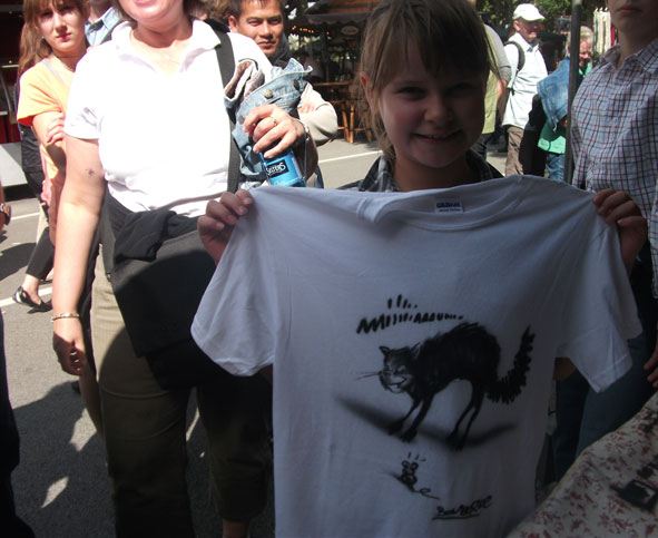 Museumsuferfest MUF Live Street Art Airbrush 2010/2011