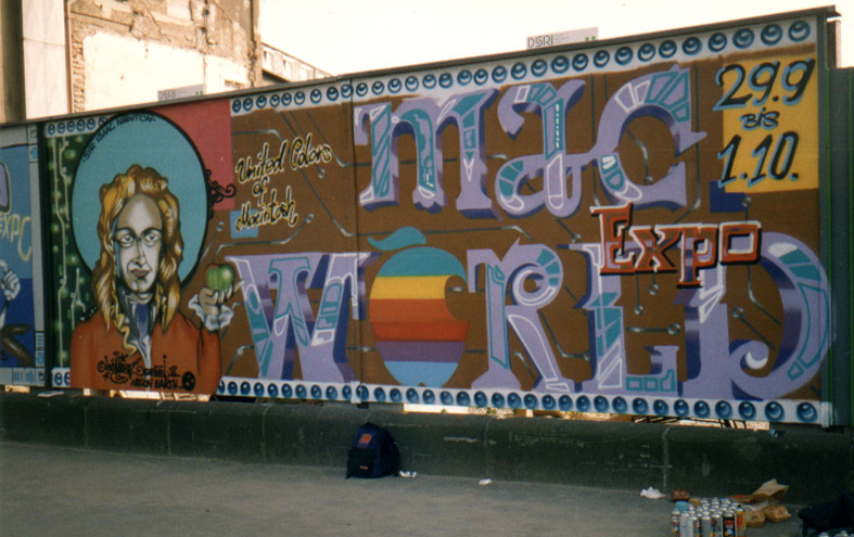 Plakatwand Macworld Expo 1994
