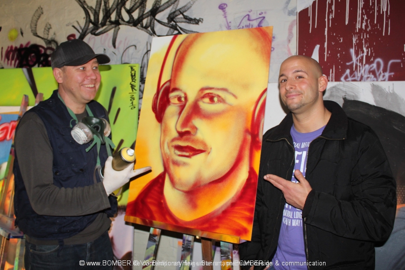 Portrait Sprühen, 2007