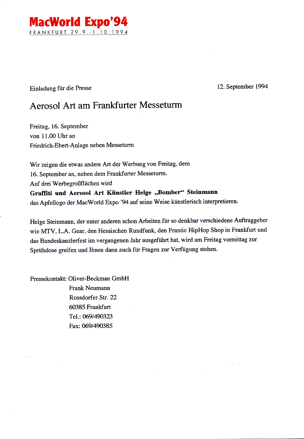 PressetextMacWorld Expo_94