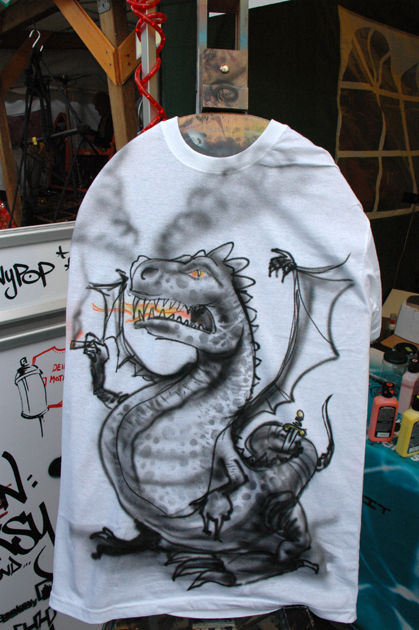 Museumsuferfest MUF Live Street Art Airbrush 2010/2011