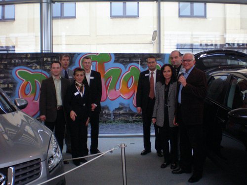 Nissan Qashqai Launch Live spraycan art/Urban Art Graffiti Workshop at Car shops in Germany 2007