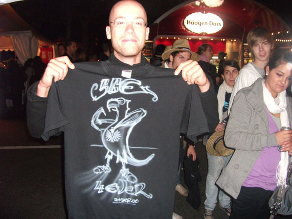 Museumsuferfest MUF Live Street Art Airbrush 2010/2011