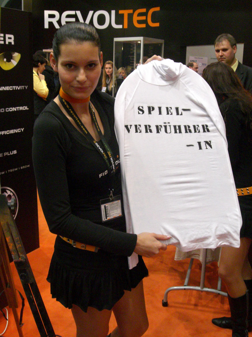 Revoltec Cebit Live Street Art Airbrush 2007