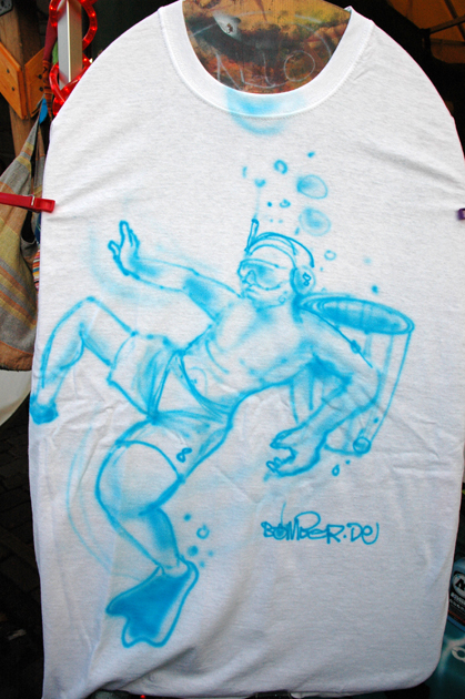 Museumsuferfest MUF Live Street Art Airbrush 2010/2011