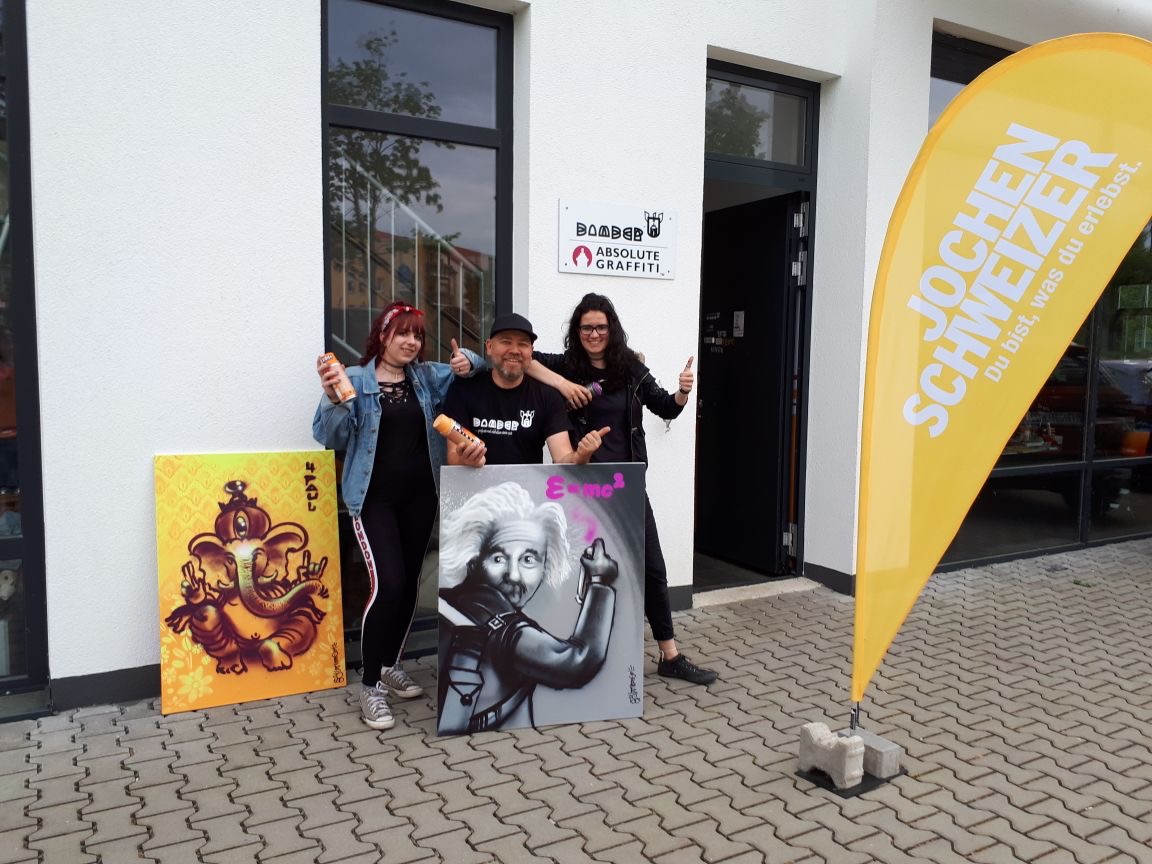 Jochen-Schweizer Graffiti Workshop 