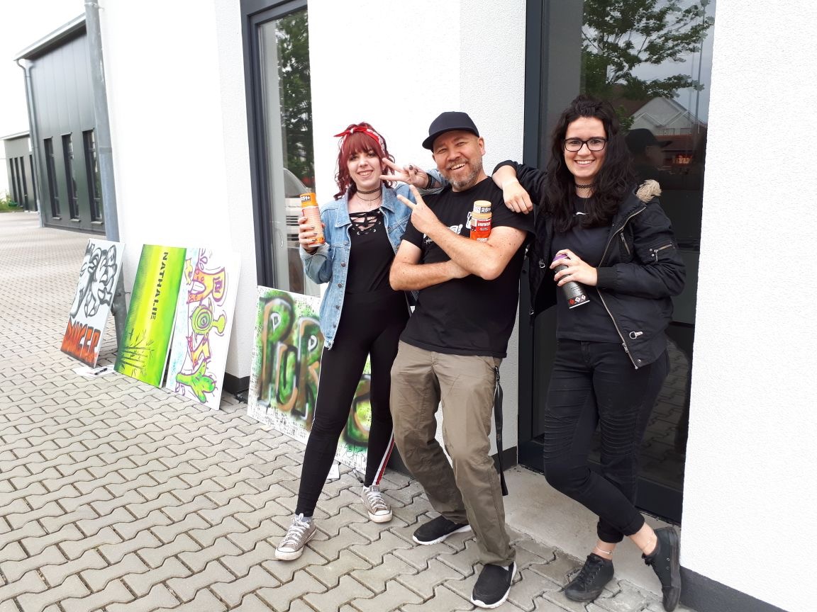 Jochen-Schweizer Graffiti Workshop 