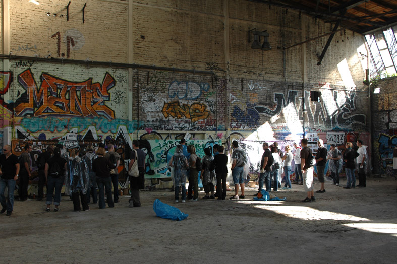 Bouygues Teambuilding Graffiti Workshop, Berlin 2011