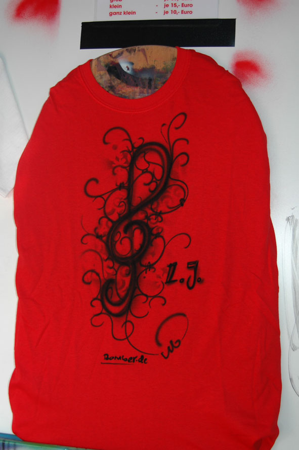 Museumsuferfest MUF Live Street Art Airbrush 2010/2011