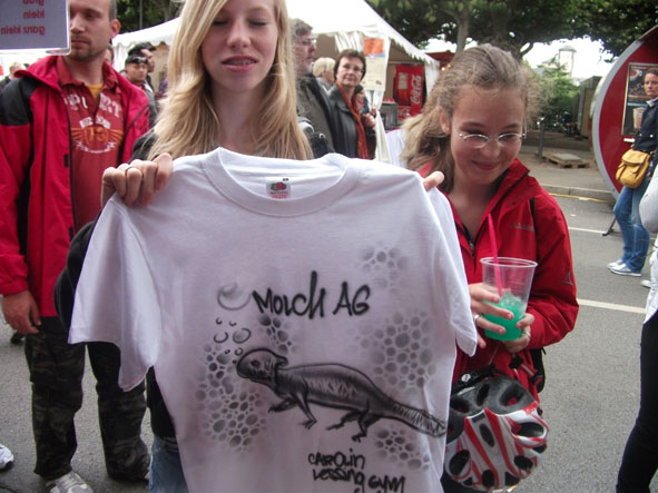 Museumsuferfest MUF Live Street Art Airbrush 2010/2011