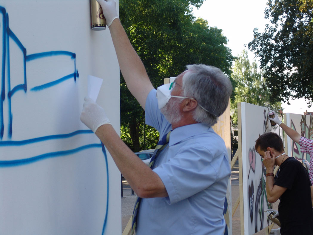Graffiti Workshop, Quellenfest Bad Vilbel 2009