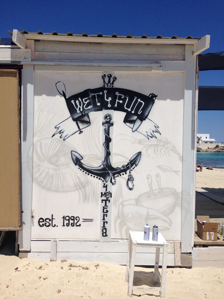 wet4fun Anker Wet4fun Sailing station Formentera, Baleares, 2018