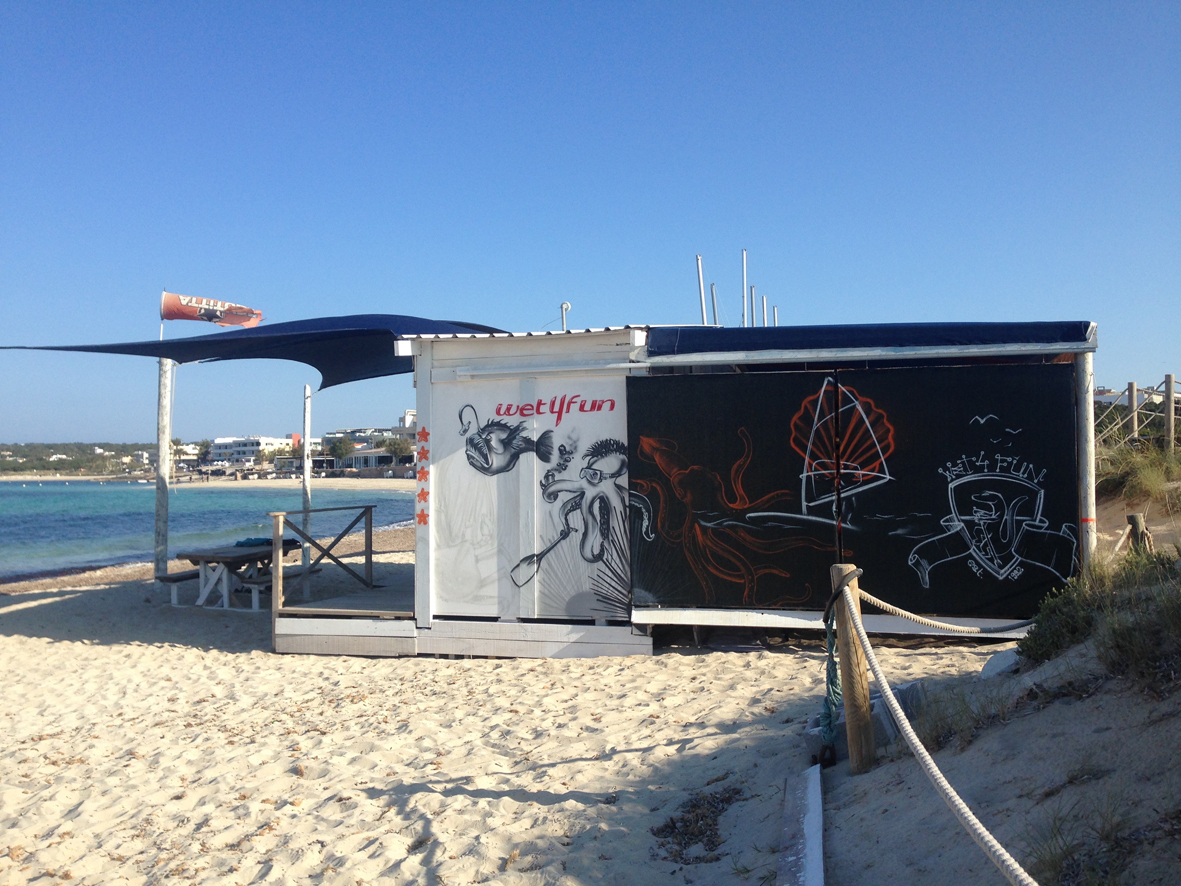 Wet4fun Sailing station Formentera, Baleares, 2018