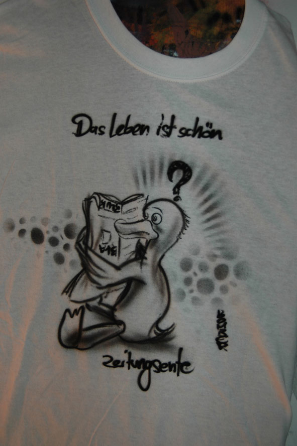 Museumsuferfest MUF Live Street Art Airbrush 2010/2011