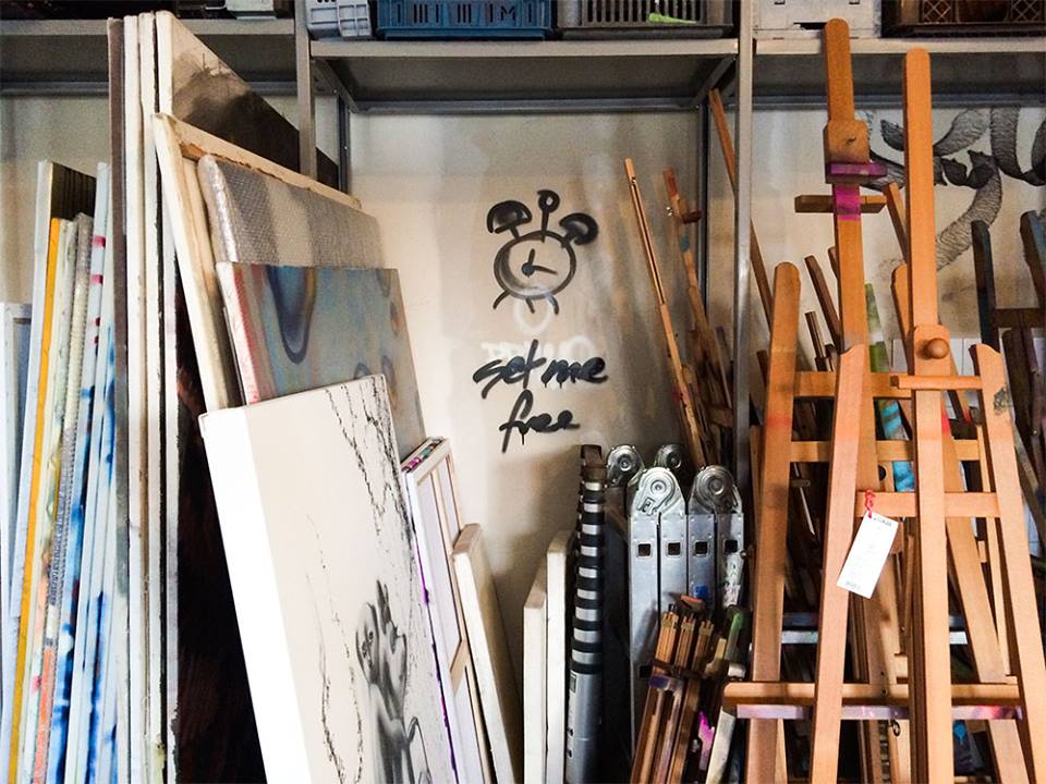 Atelieransicht studio view  Atelier Studio BOMBER 