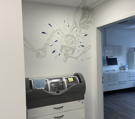 Zahnarzt Praxis /Dentist office Nima Shama David Klingert Sanu Park Hochheim 2019