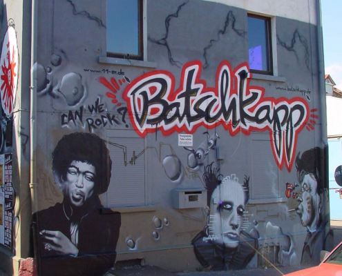 Bomber Batschkapp Mural Graffiti Art Street Art 2004